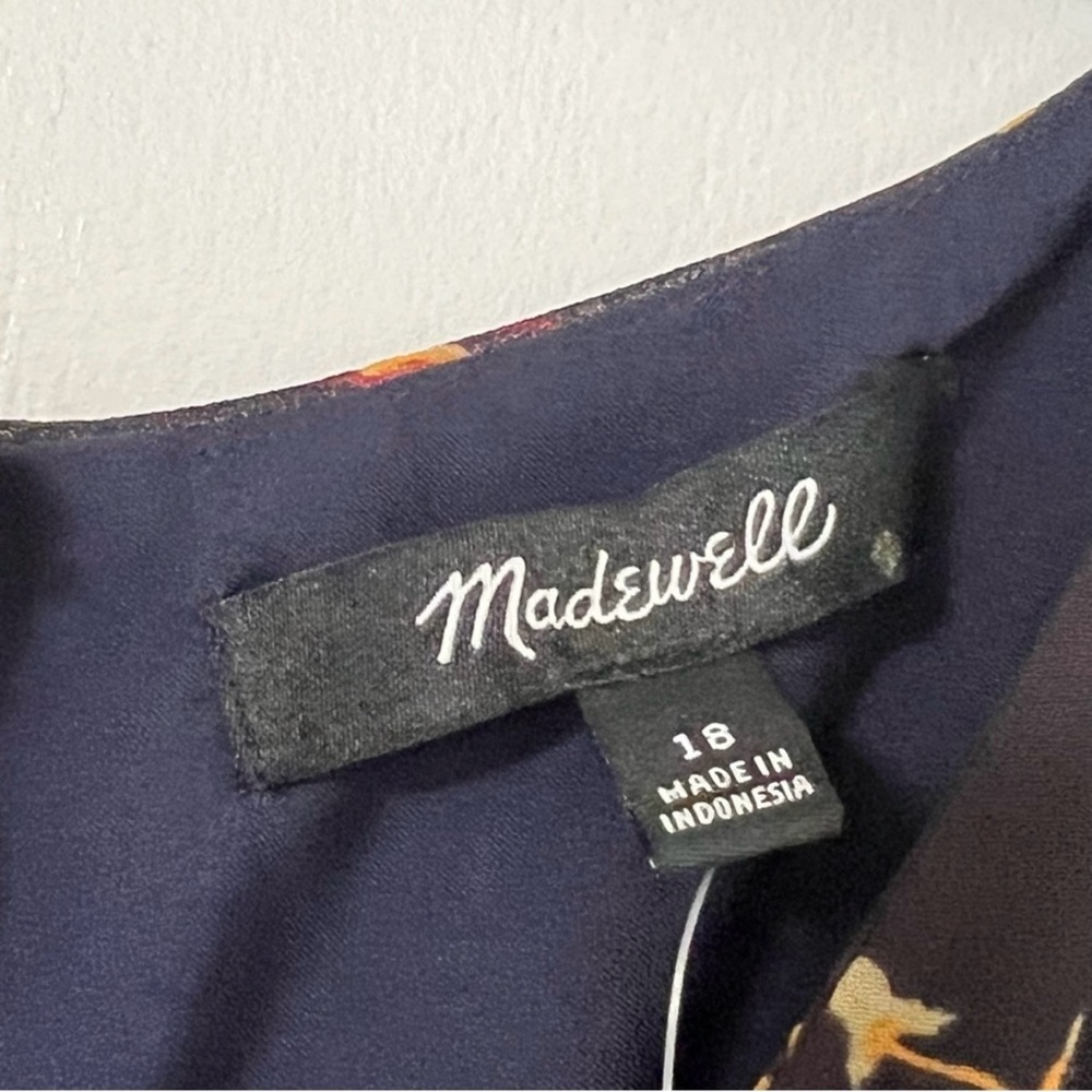 Madewell Black and Red Maxi Dress - Picture 6 of 11